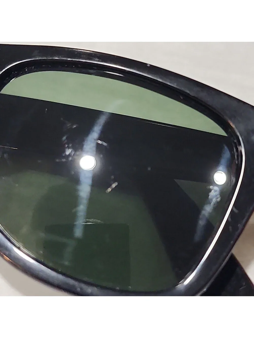 Ray-Ban many scratches
